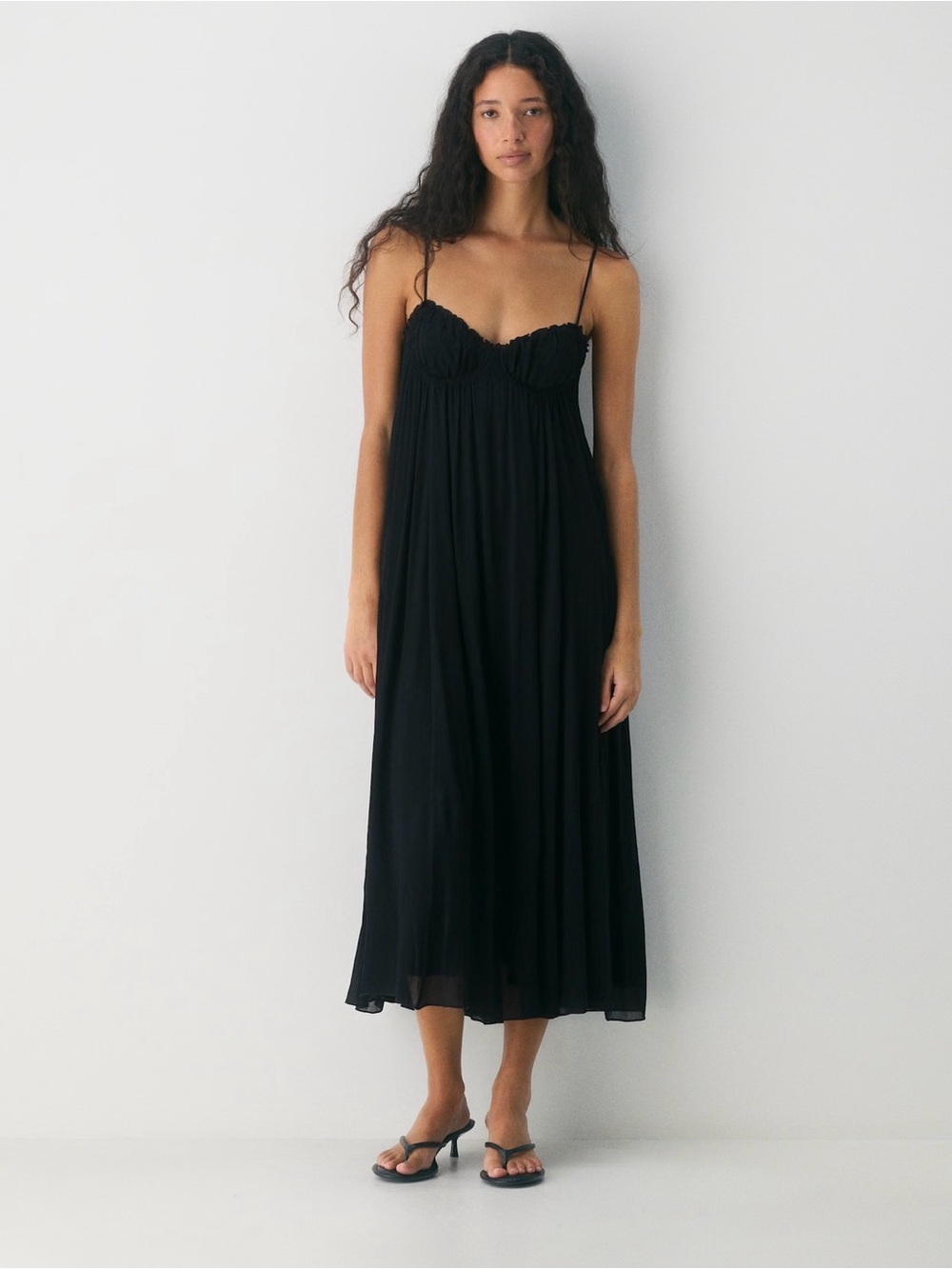 Emberlyn Aritzia Black Dress